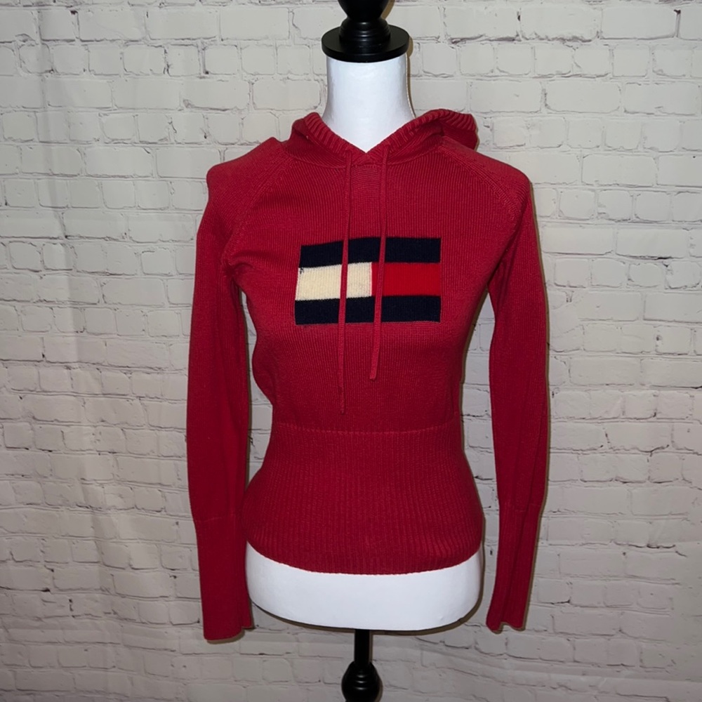 Ladies size Small Tommy Jeans Red hoodie